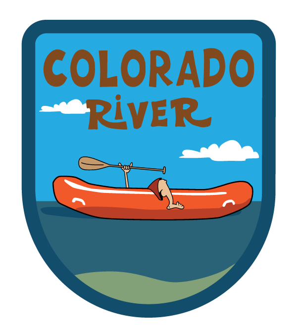 COLORADO RIVER . RAFT GREM | BADGE PATCH