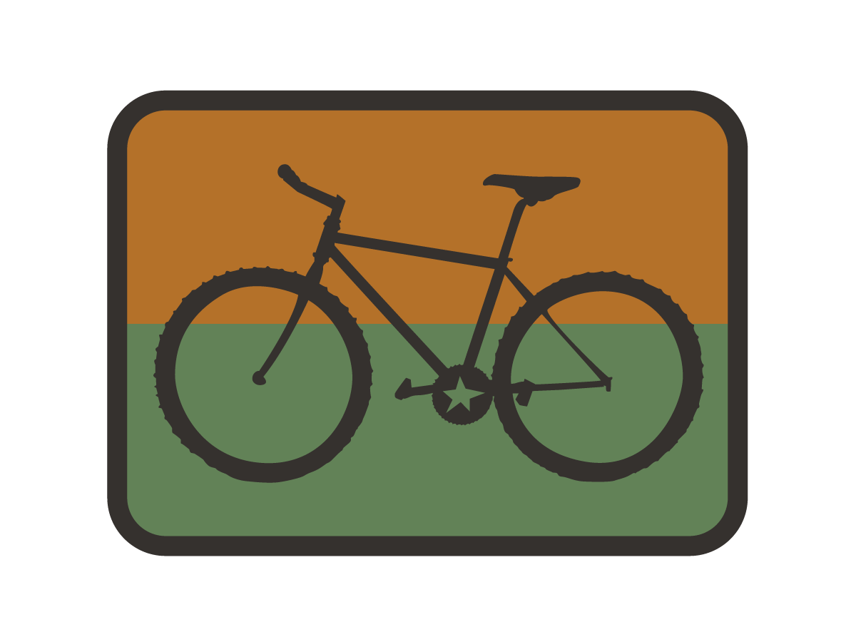 MOUNTAIN BIKE | RECTANGLE PATCH