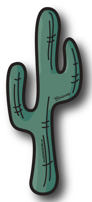 SAGUARO CACTUS | DIE CUT MAGNET