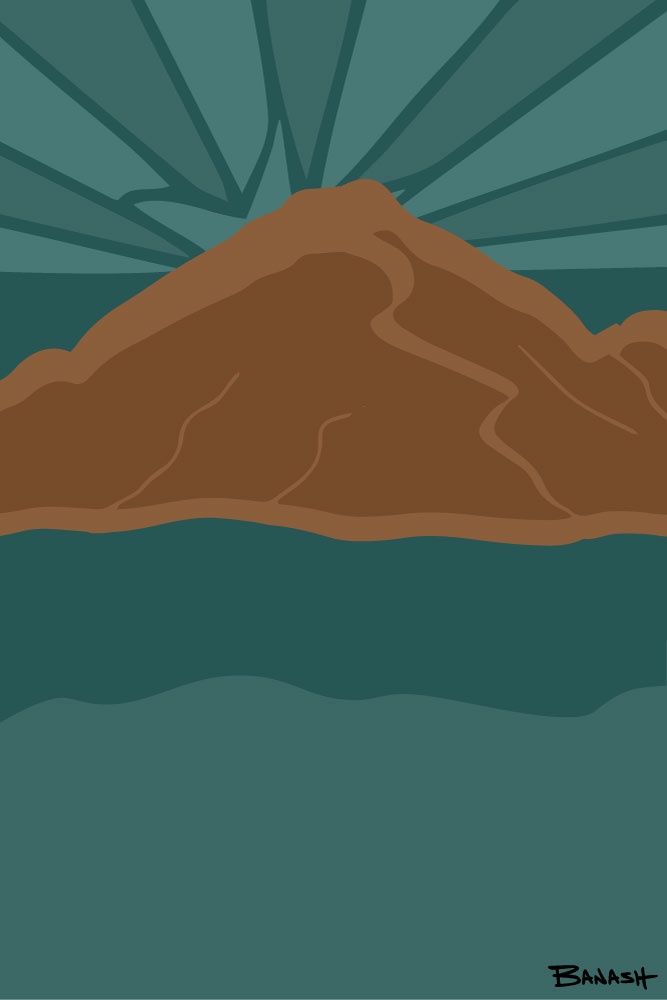 SCOTTSDALE CAMELBACK | CANVAS | ILLUSTRATION | 2:3 RATIO