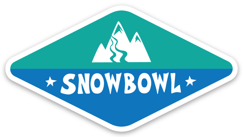 SNOWBOWL DIAMOND | DIE CUT STICKER