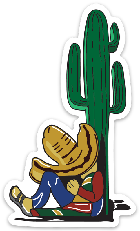 SIESTA AMIGO CACTUS | DIE CUT STICKER