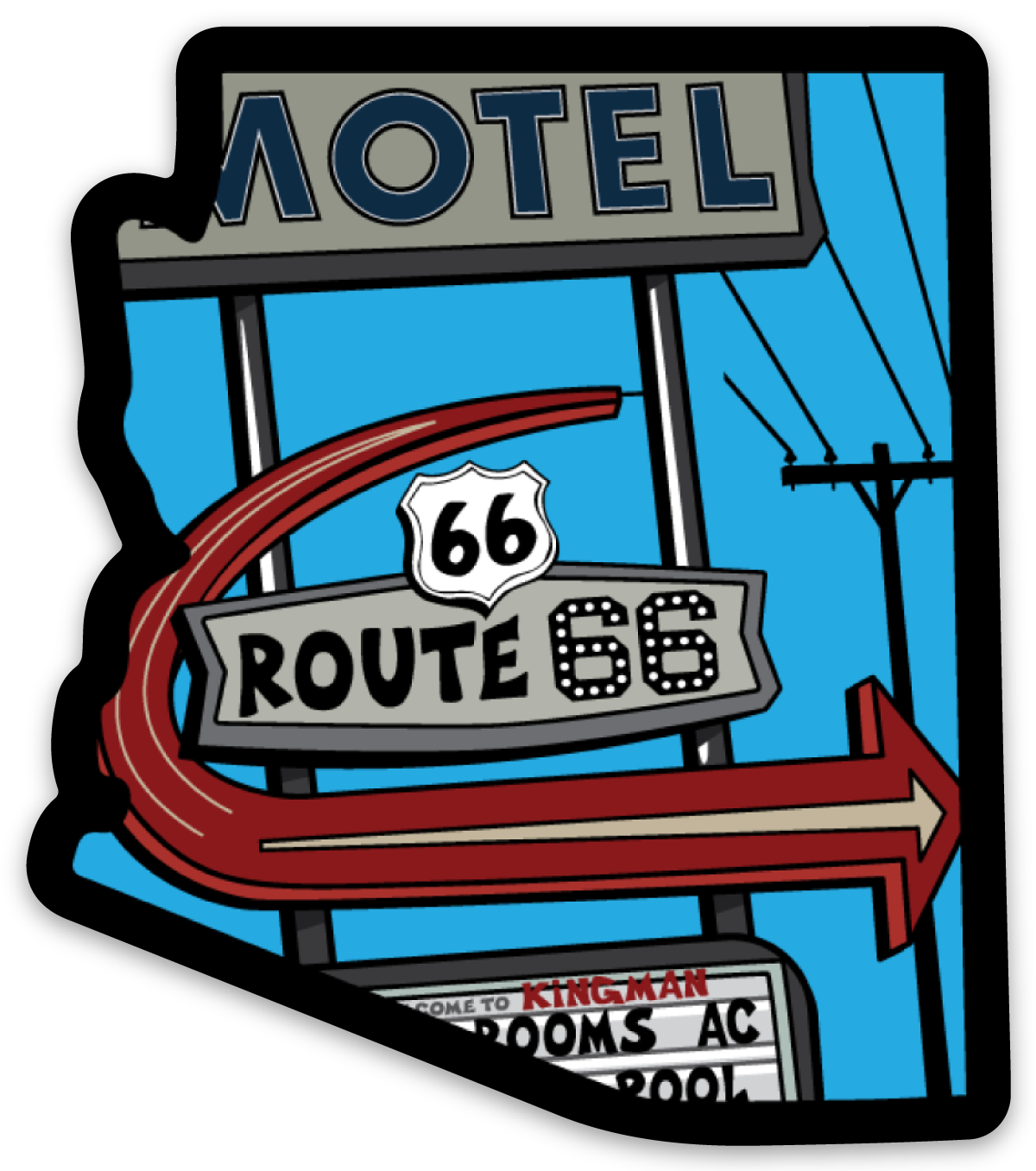 ROUTE 66 MOTEL | ARIZONA MAGNET