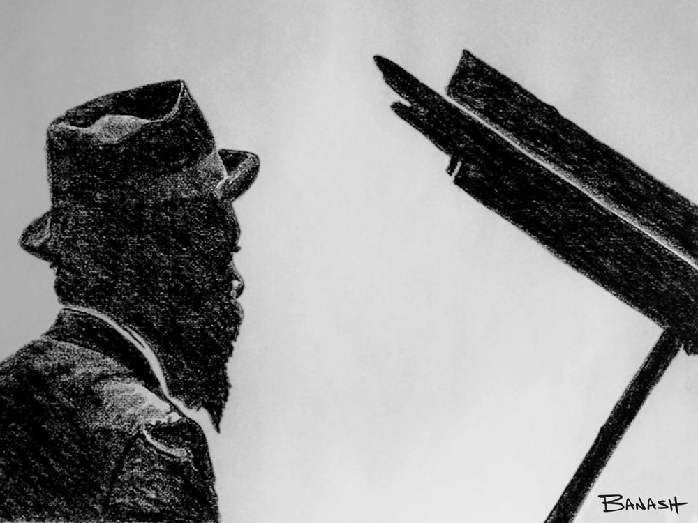 JAZZ NO. 6 | CANVAS | CHARCOAL | 3:4 RATIO