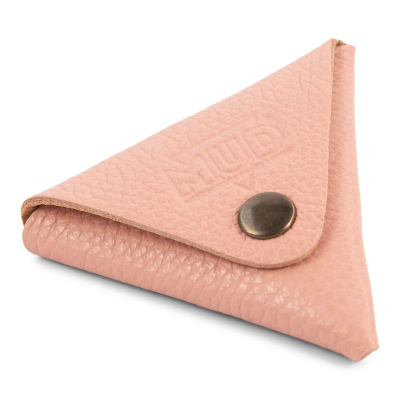 LEATHER &amp; CORK | TRIANGLE COIN PURSE