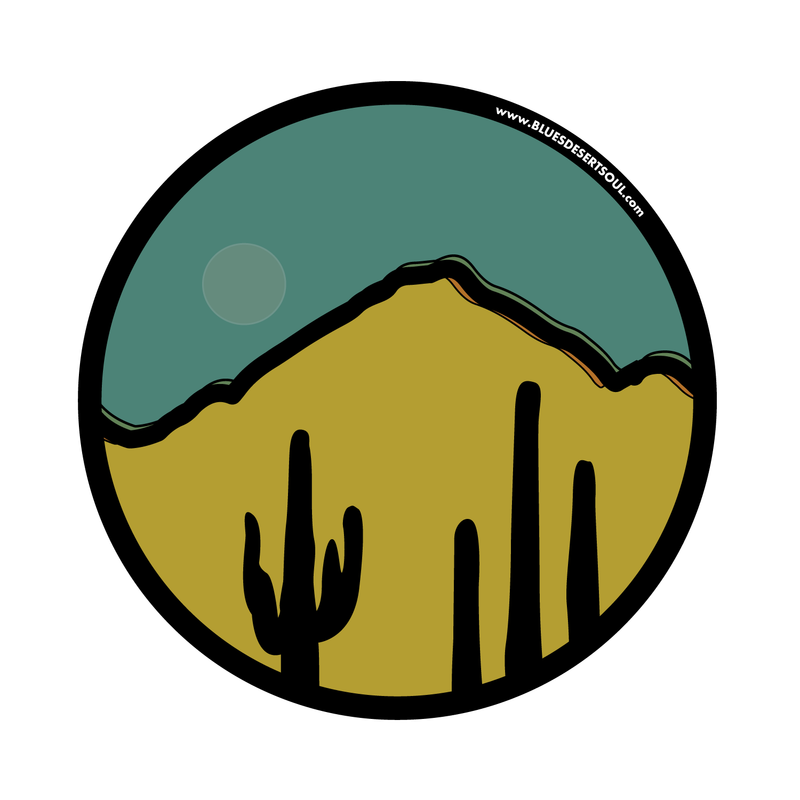 CAMELBACK RIDGE | ROUND MAGNET