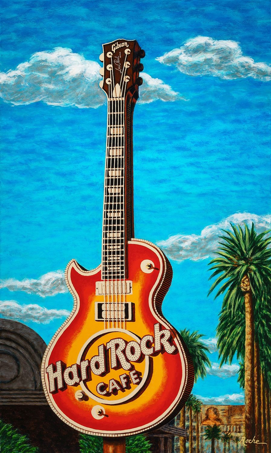 HARD ROCK | CANVAS | ACRYLIC PAINTING