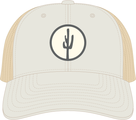 SAGUARO ROUND NO. 4 | TRUCKER HAT