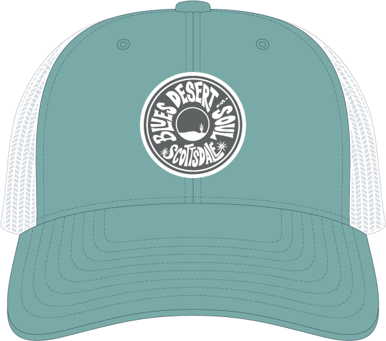 BLUES, DESERT &amp; SOUL LOGO | TRUCKER HAT