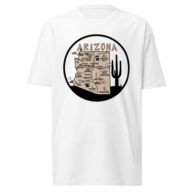 AZ DESTINATION . DUNE CACTUS || T-SHIRT