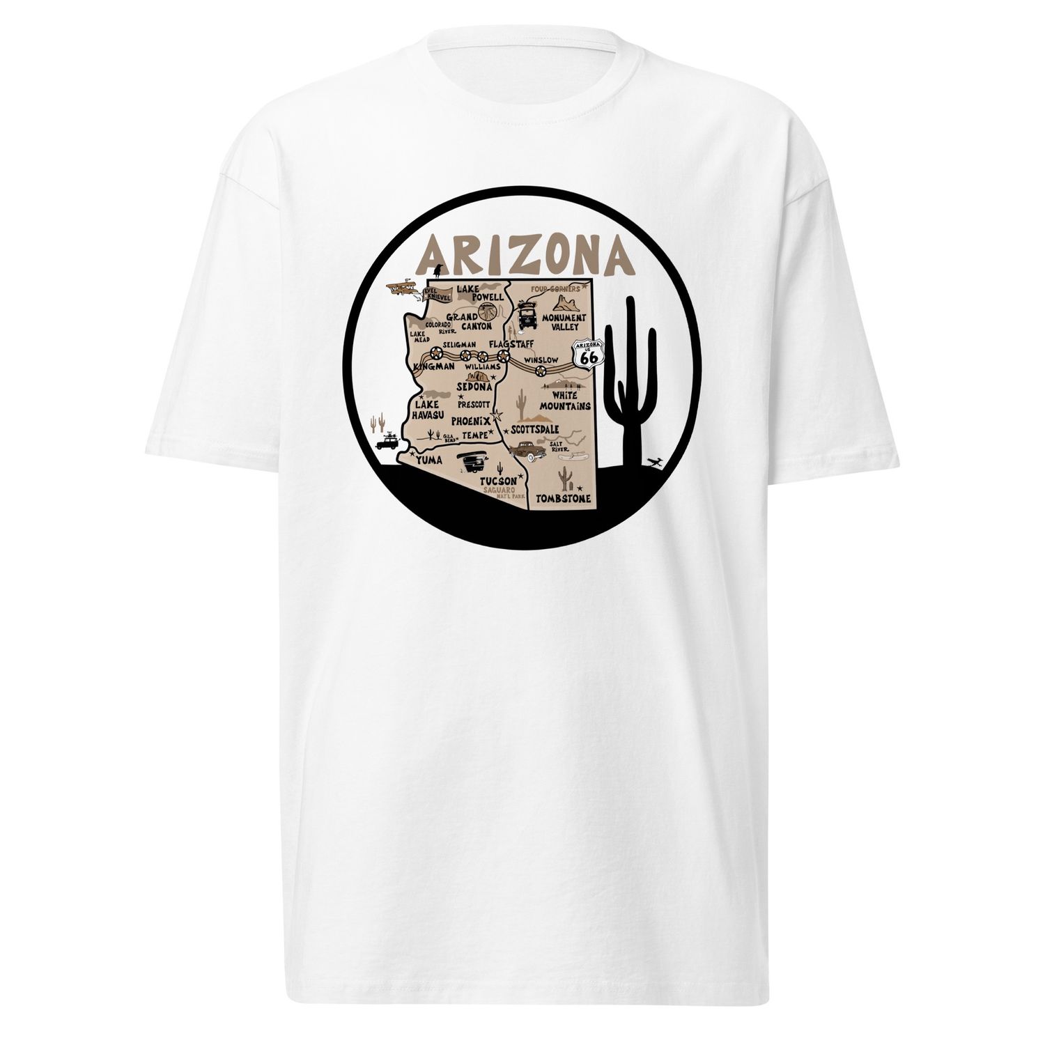 AZ DESTINATION . DUNE CACTUS || T-SHIRT, Size: 4X
