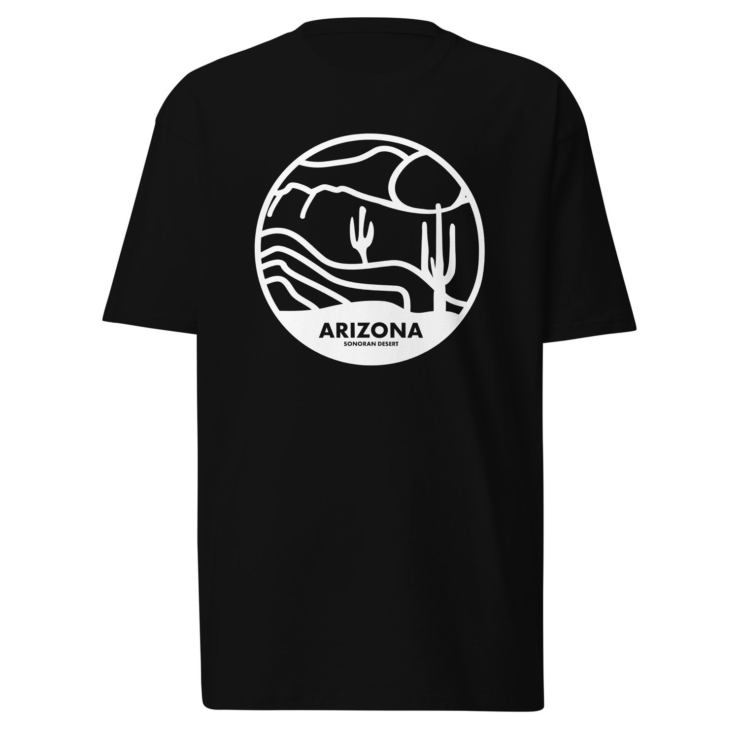 AZ SONORAN DESERT . DUNE CACTUS || T-SHIRT, Size: S