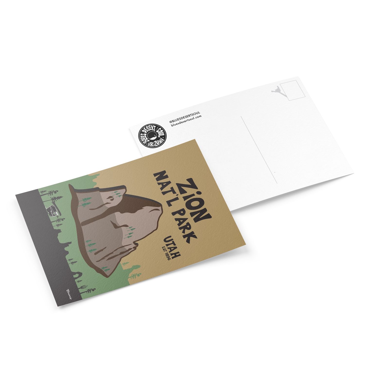 ZION NATIONAL PARK | 6&quot; x 9&quot; POSTCARD