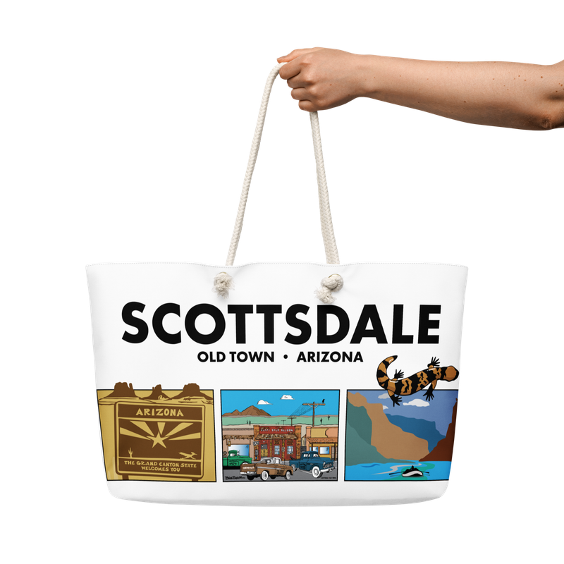 OLD TOWN SCOTTSDALE | OVERSIZED TOTE BAG