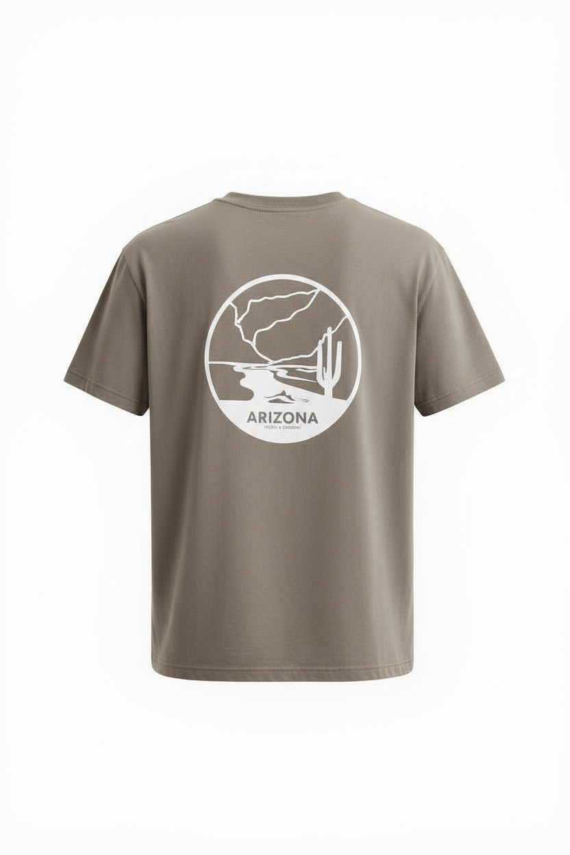 GRAND CANYON . DUNE CACTUS | T-SHIRT, COLOR: CINDER, Size: M
