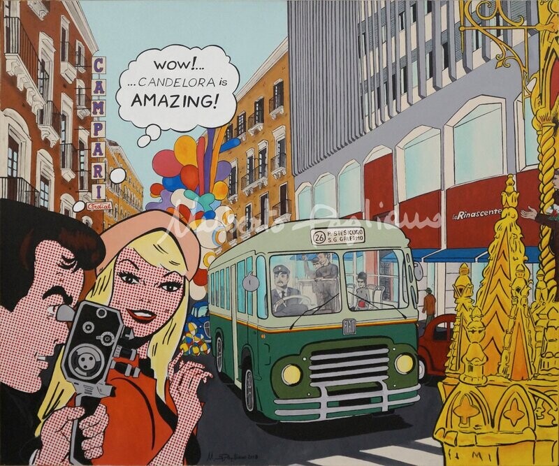 Stampa "WOW!... Candelora is  AMAZING!"