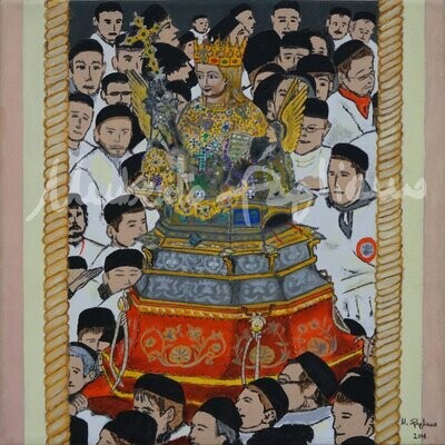 Stampa "Sant'Agata tra i devoti"