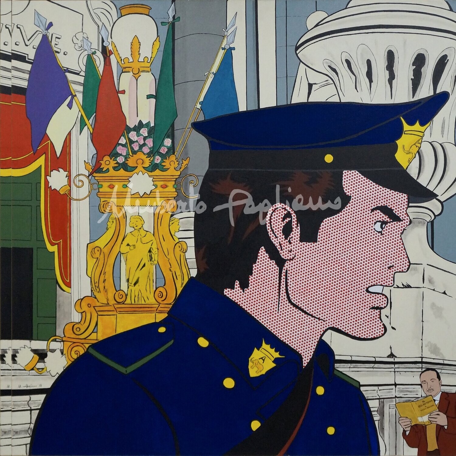 Stampa "Catania in Pop Art" Trittico - Tela 1