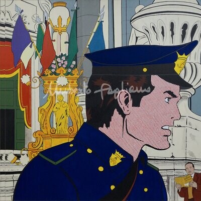 Stampa "Catania in Pop Art" Trittico - Tela 1