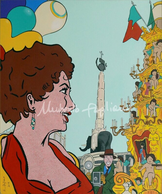 Dipinto "La dolce vita"