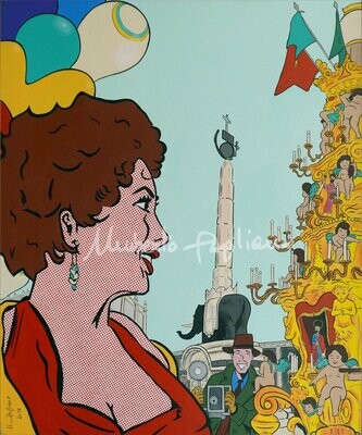 Dipinto "La dolce vita"