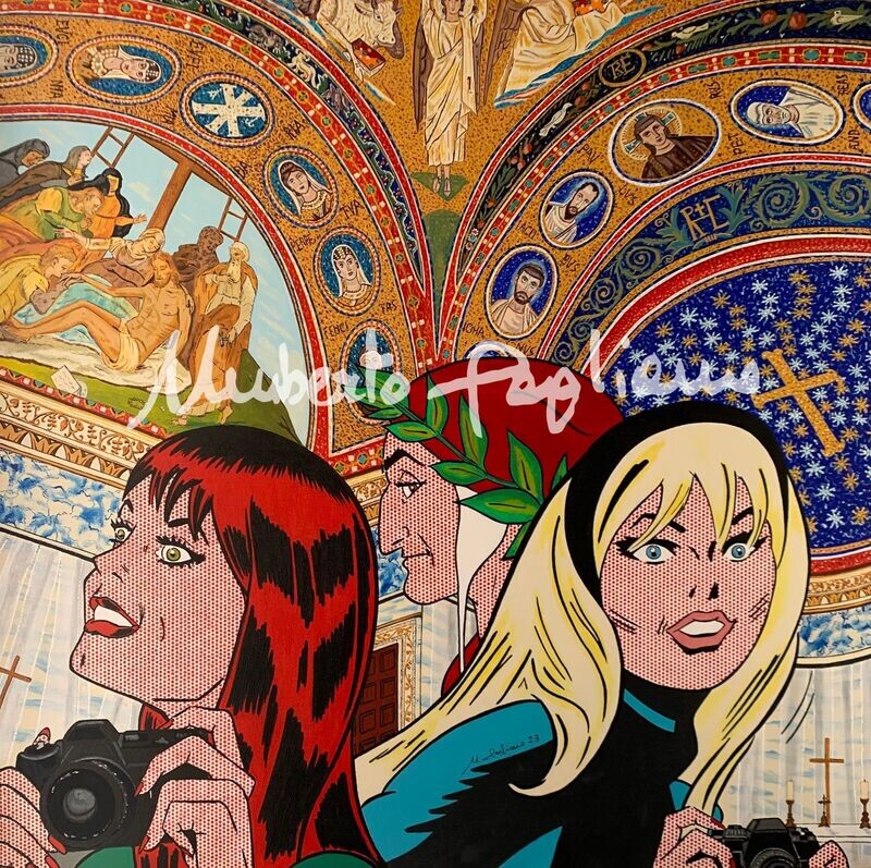 Dipinto "Stupore a Ravenna"