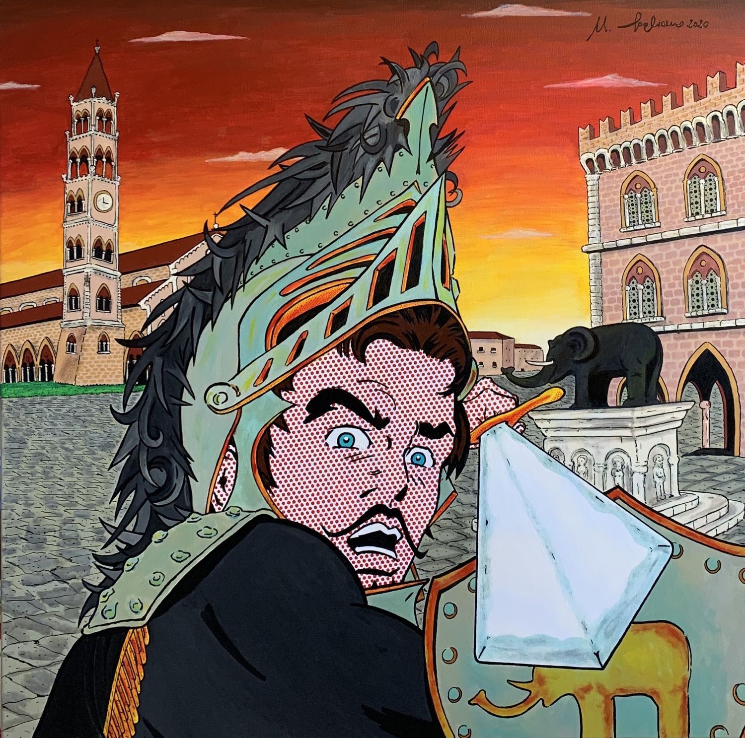 Dipinto "Uzeta Catanese"