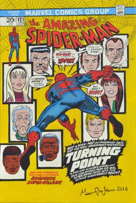 Dipinto "The Amazing SPIDER-MAN n.121"