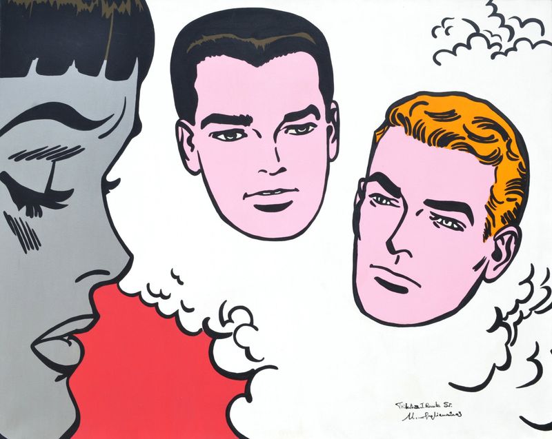 Dipinto "Betty, Peter and Ned"