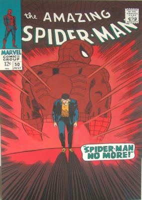 Dipinto "The Amazing SPIDER-MAN n.50"