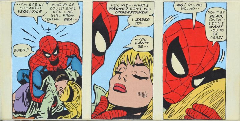 Dipinto "Gwen’s death"