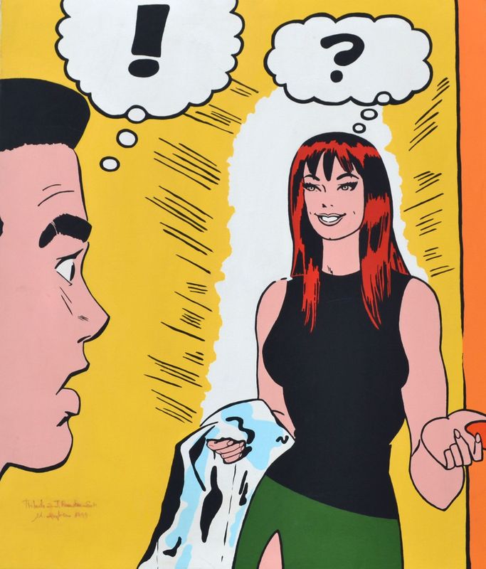 Dipinto "Peter Parker and M.J. Watson"