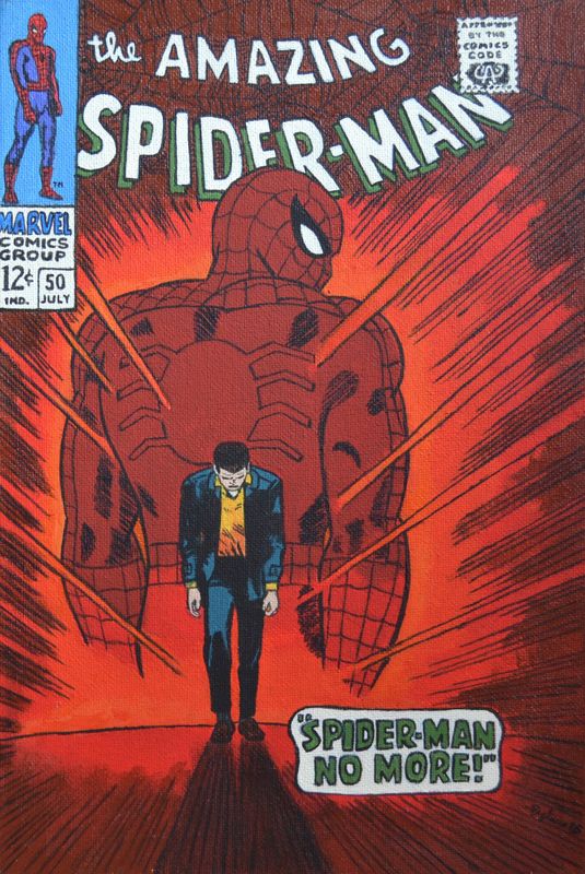 Dipinto "The Amazing SPIDER-MAN n.50"