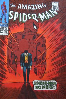 Dipinto "The Amazing SPIDER-MAN n.50"