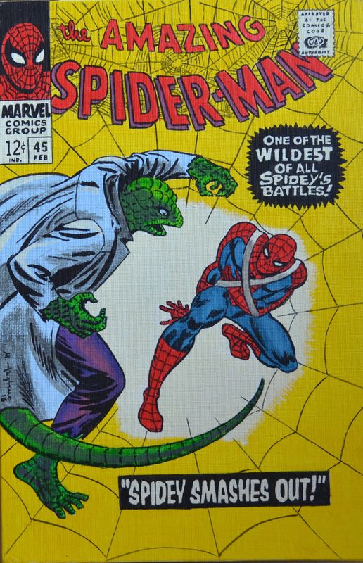 Dipinto "The Amazing SPIDER-MAN n.45"