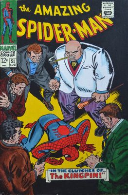 Dipinto "The Amazing SPIDER-MAN n.51"