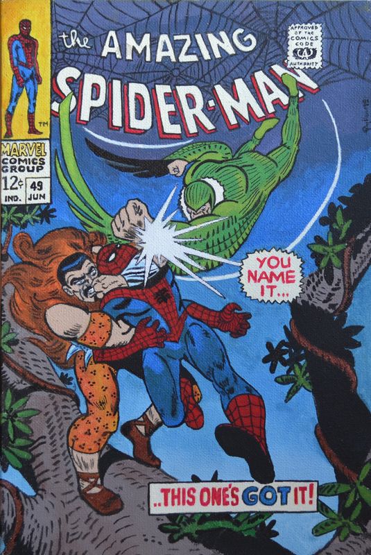 Dipinto "The Amazing SPIDER-MAN n.49"