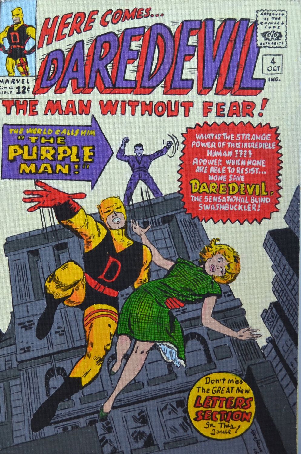 Dipinto "DAREDEVIL n.4"