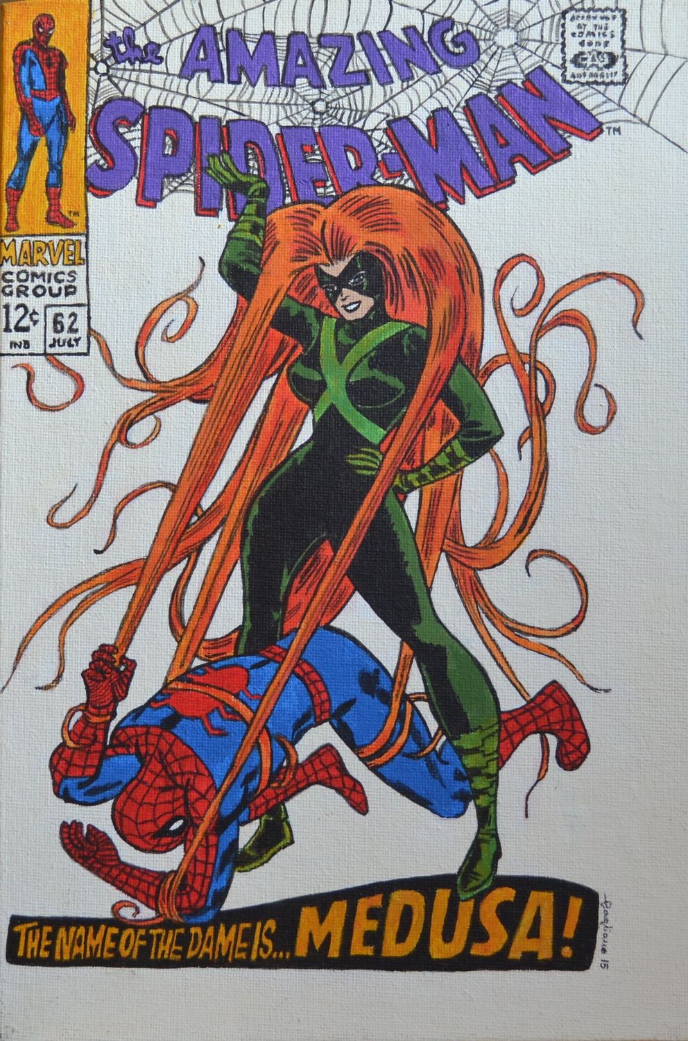 Dipinto "The Amazing SPIDER-MAN n.62"