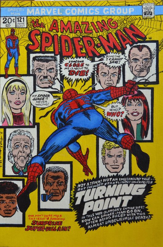 Dipinto "The Amazing SPIDER-MAN n.121"