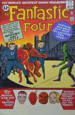 Dipinto "The Fantastic Four n.11"