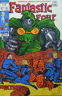 Dipinto "The Fantastic Four n.86"