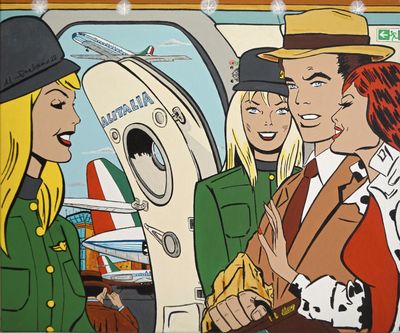 Stampa Stampa "ALITALIA - 1969"