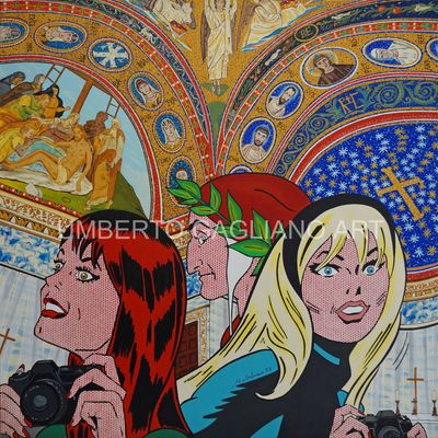 Dipinto Dipinto "Stupore a Ravenna"