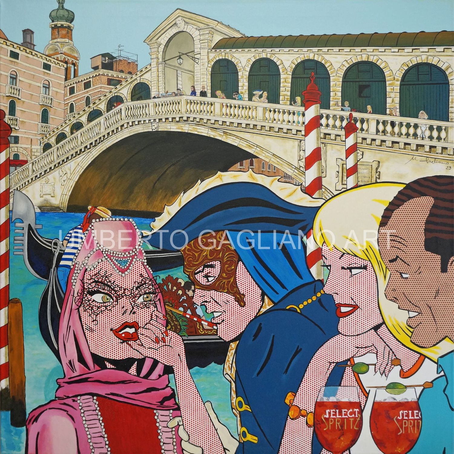 Dipinto Dipinto "Venezia - Casanova"