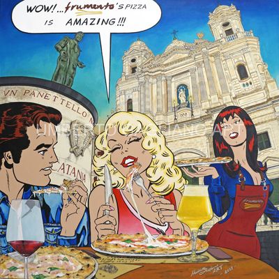 Stampa Stampa "WOW!...Frumento's pizza is AMAZING!"