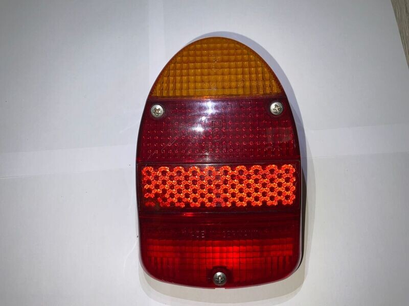 Volkswagen Beetle 1968 - 1973 Tombstone Rear Light Lenses (Single)