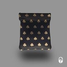 SNAP PURSE GREEN SHAMROCK