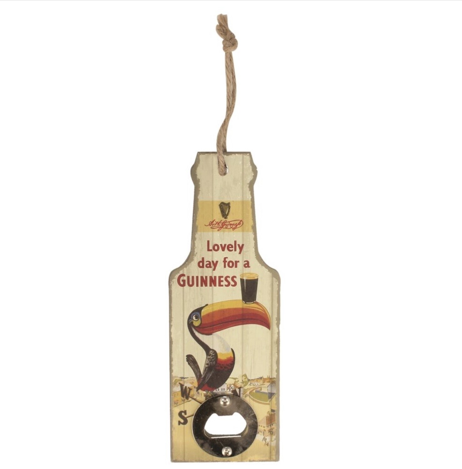 Guinness – Nostalgic Toucan Hanging Bottle Opener