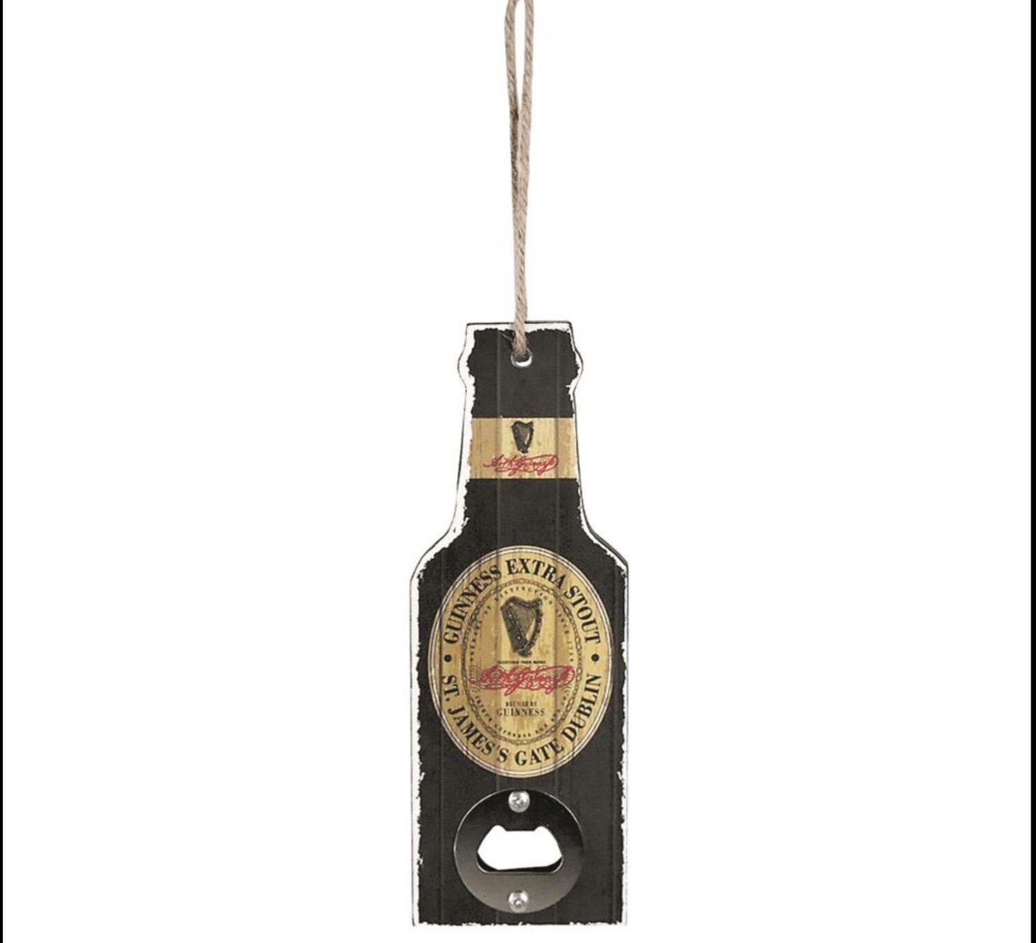 Guinness - Nostalgic Label Hanging Bottle Opener
